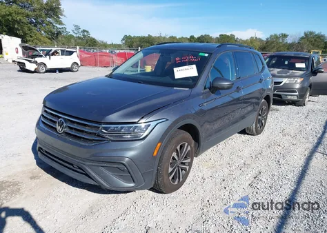 2022 Volkswagen Tiguan 2.0T S из США, поврежденный, VIN 3VV1B7AX6NM050474